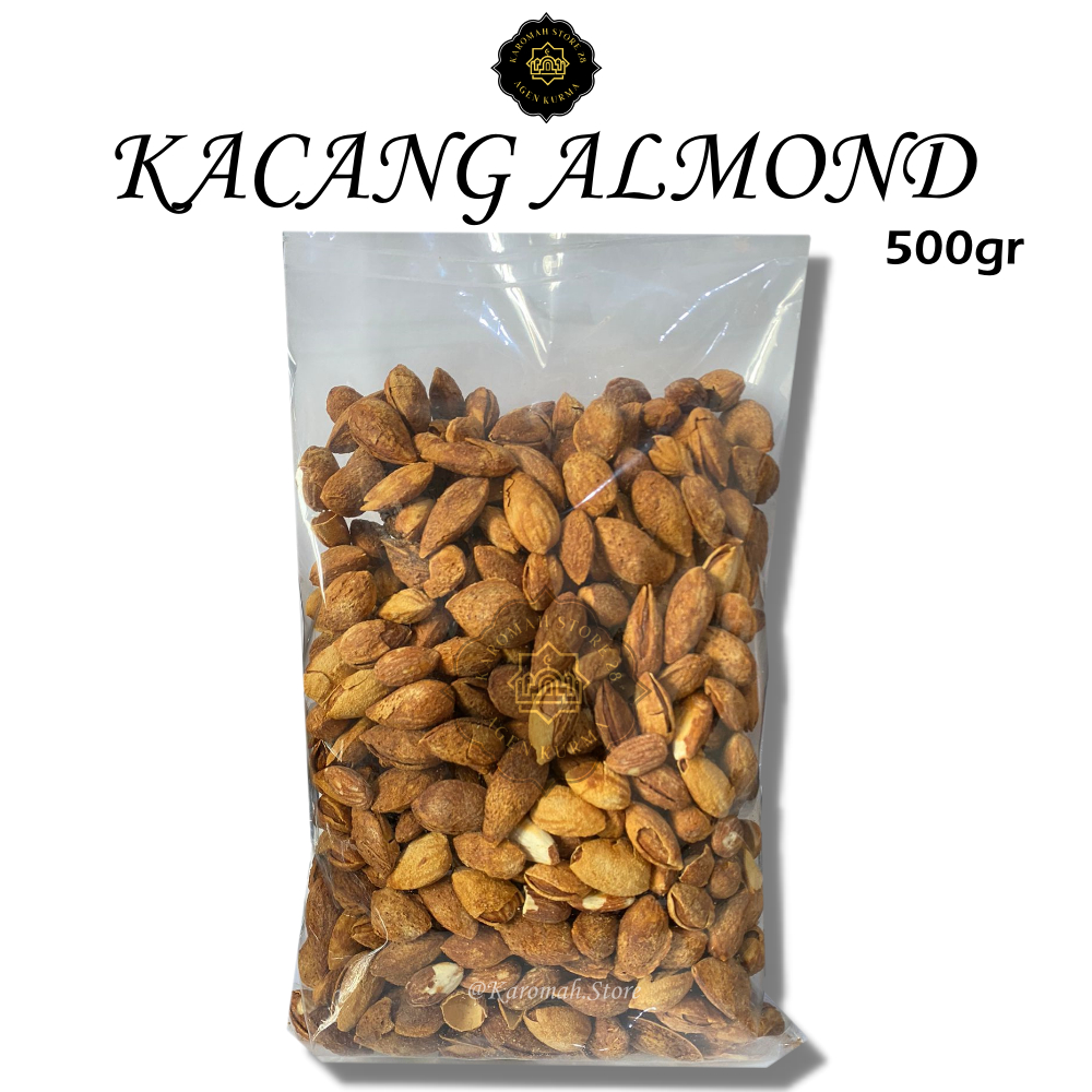 

Kacang almond Susu [500gr]/ kacang almond roasted best quality