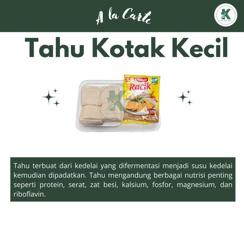 

TAHU KOTAK KECIL 4PCS