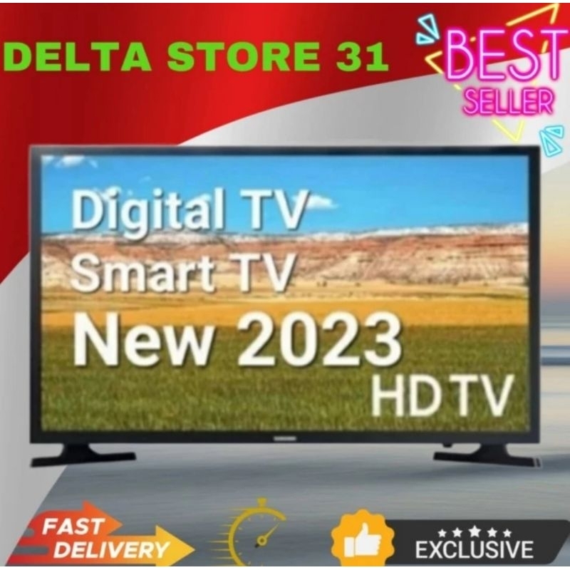 Samsung LED TV 32 Inch UA32T4503 Smart TV Bezzeless UA32T4503AKXXD 32T4503