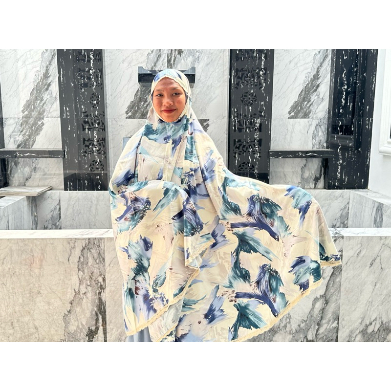 DF - Mukena SYAKILA BAHAN SILK PREMIUM