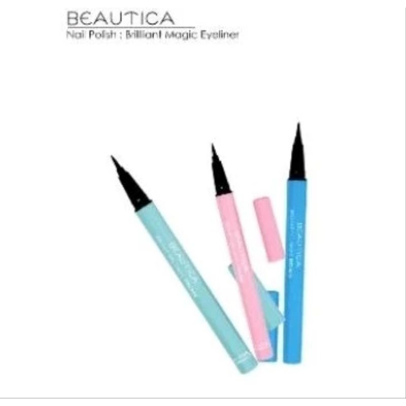 Eyeliner Spidol Hitam Magic Brilliant Beautica BPOM / Eyeliner Pen Waterproof