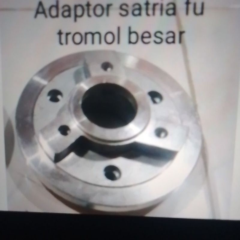 plendes adaptor cakram belakang satria Fu tromol besar
