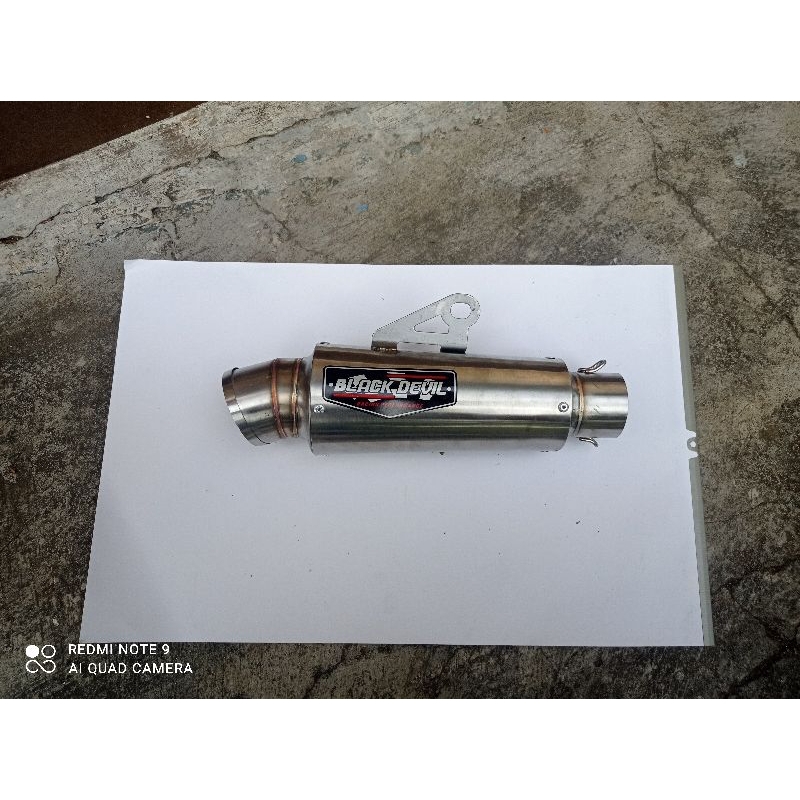 KNALPOT RACING BLACK DEVIL SLENCER KNALPOT BLACK DEVIL KNALPOT RACING BLACK DEVIL ONLI SLENCER KNALP