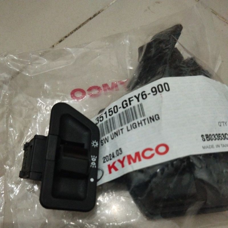 switch saklar lampu original kymco sr trend metica