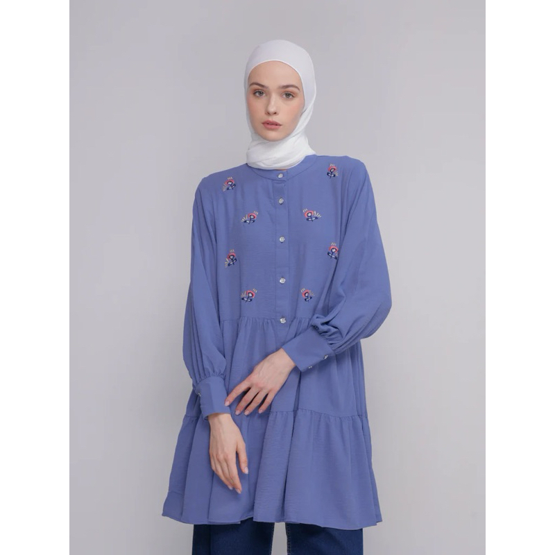 Kezia Tunic Blue Aleza Label