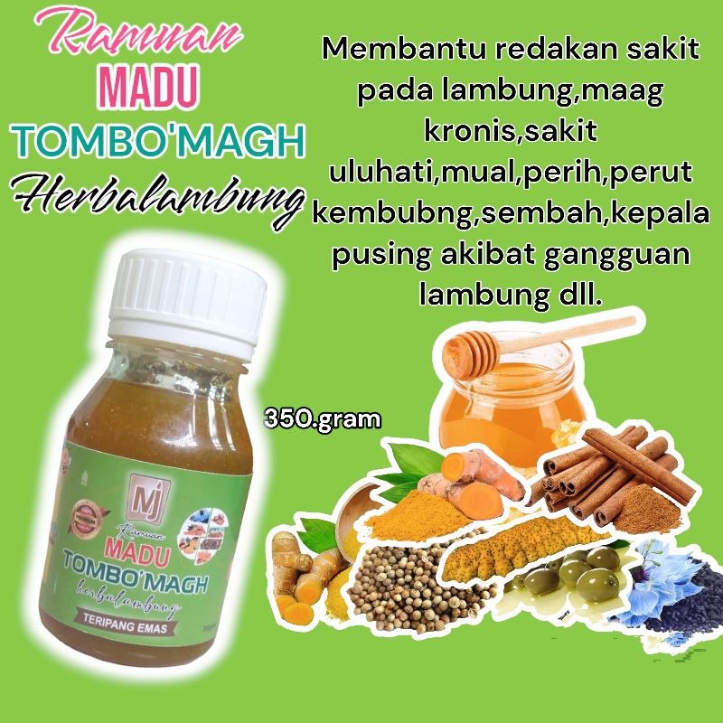 

madu maagh - sehat lambung - tombomagh 350gr Mj