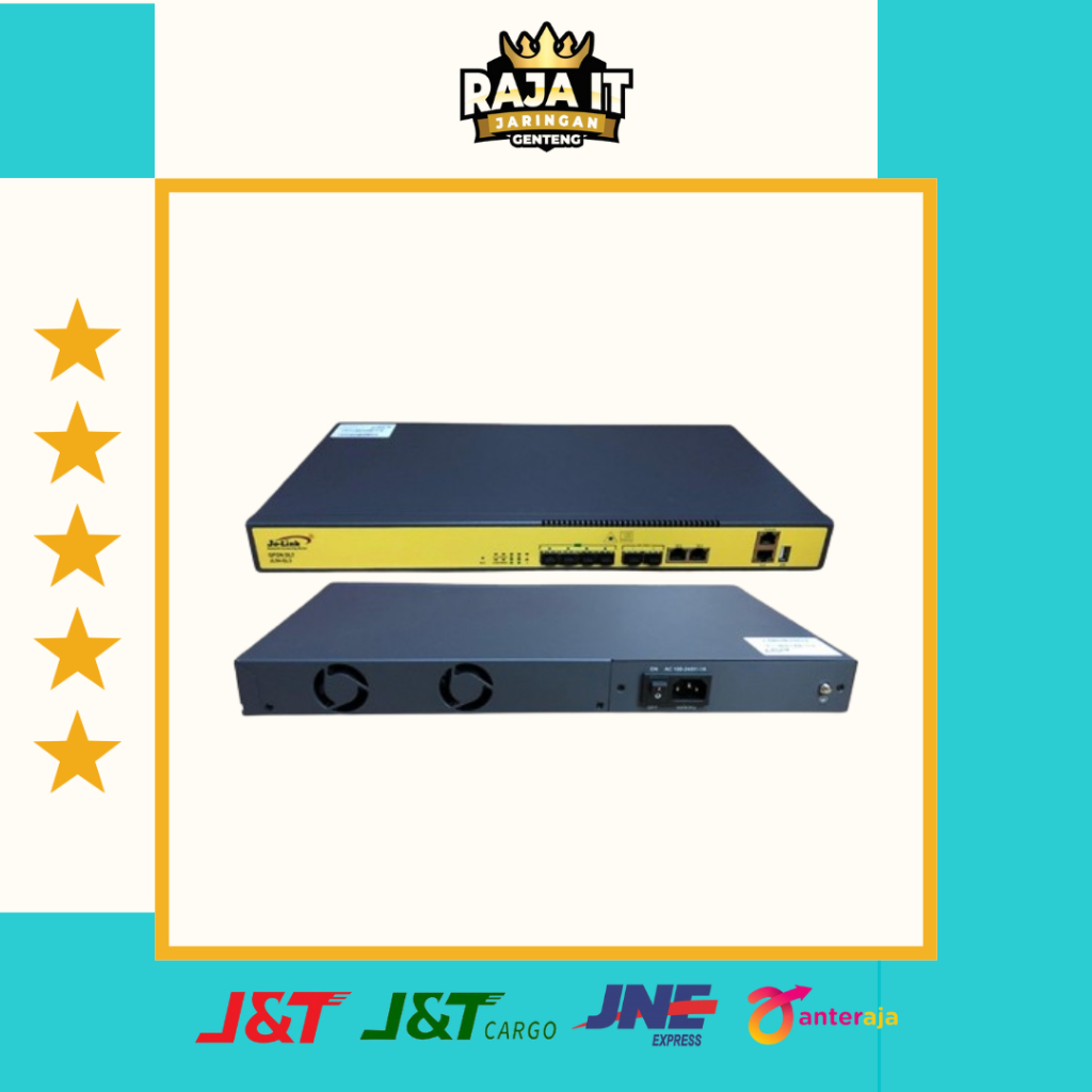 OLT GPON JOLINK JL04-GL3 4 PORT + 4 SFP