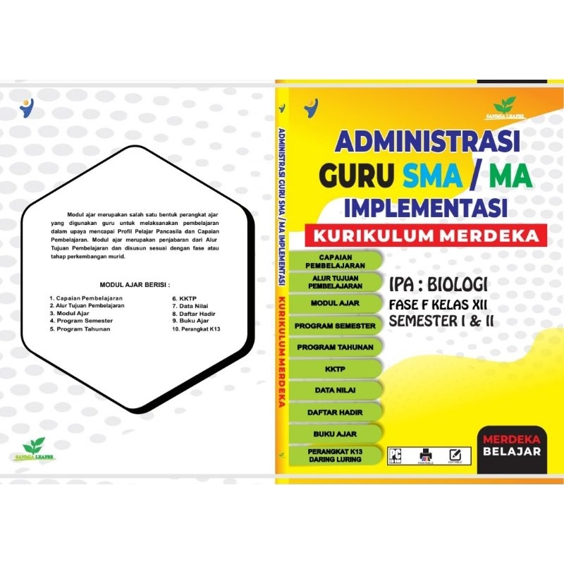 MODUL AJAR IPA BIOLOGI FASE F SMA KELAS 12 KURIKULUM MERDEKA - RPP PROTOTIPE