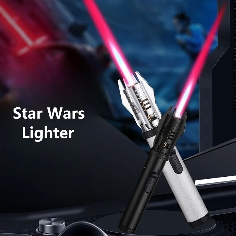 Korek Api Star Wars Bentuk Lightsaber Import Original Jet Lighter