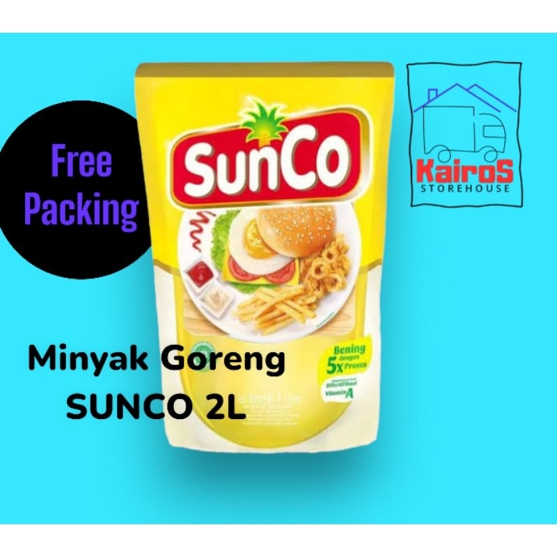 

Minyak goreng SUNCO 2 LITER, Minyak goreng murah, minyak berkualitas.