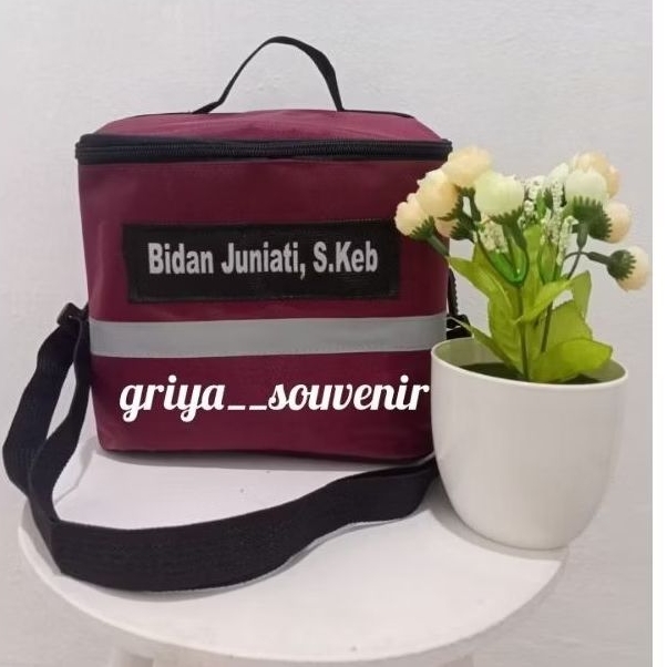 Tas KIT Bidan/Tas Emergency KIT/Tas Home Care Model Tabung
