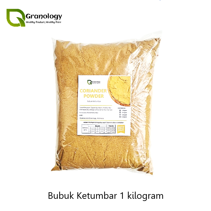 

Bubuk Ketumbar / Coriander Powder (1 kilogram) by Granology