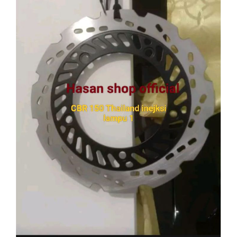 Piringan depan Cbr 150 Thailand fi lampu 1 Disk depan Cbr 150 Thailand fi lampu 1 Cakram depan Cbr 1