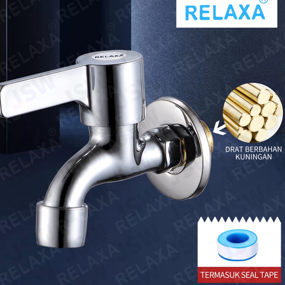 op STOK HABIS Kran Air Bak Mandi Kran Bathroom Chrome Untuk Kamar Mandi Wastafel Bahan Berkualitas T