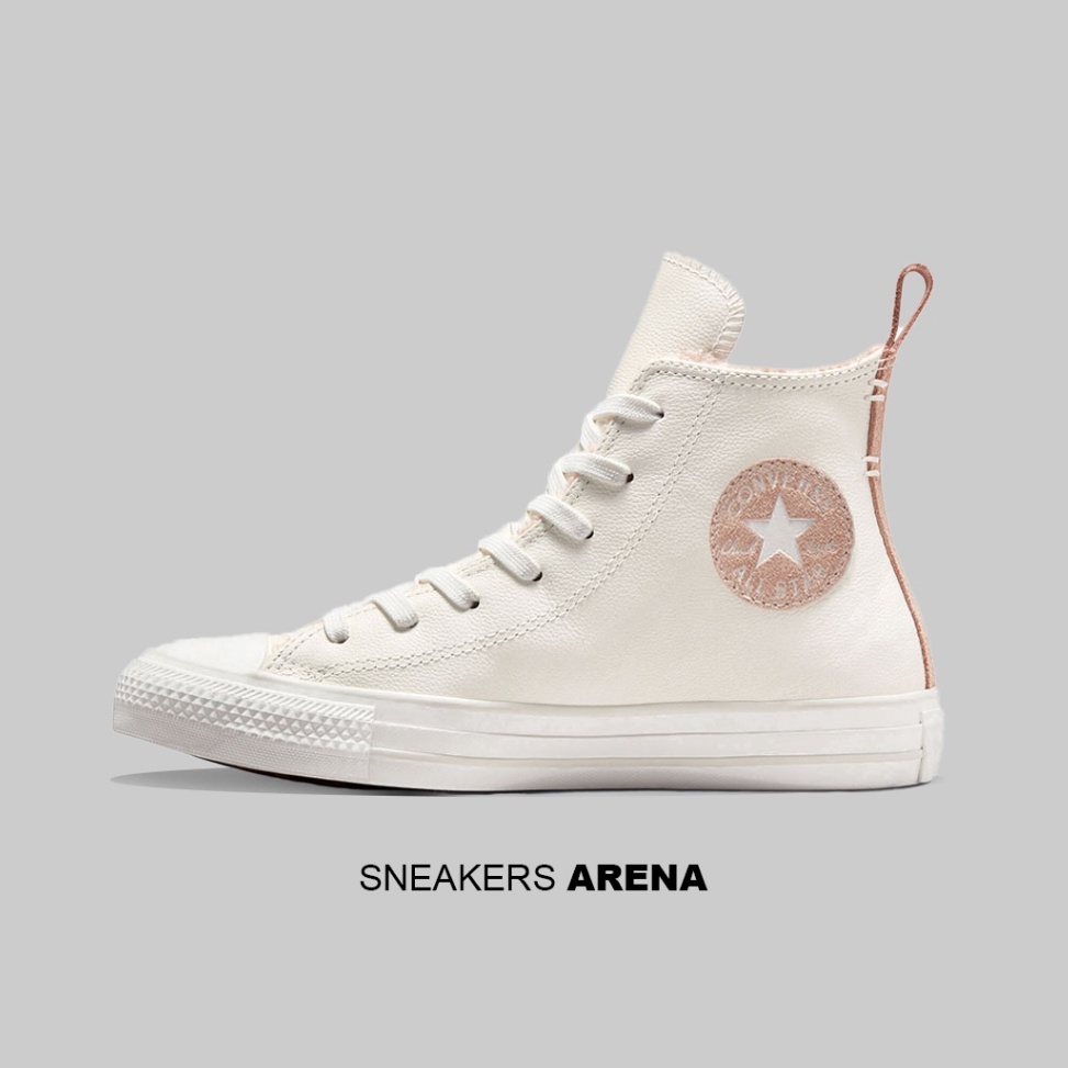 KODE X56N Converse All Star Hi Vintage Cozy Tones White Dust Pink