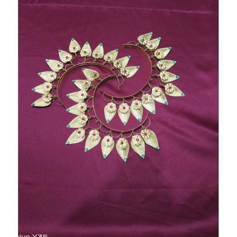 ORIGINAL MAHKOTA PENGANTIN BANDO ADAT BUGIS MAKASSAR