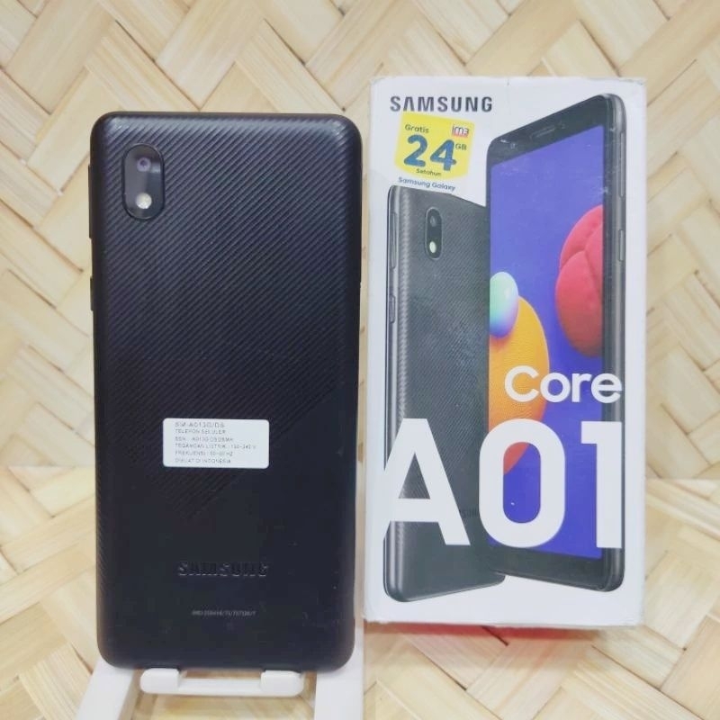 Samsung A01 core 2/32 GB 1/16GB  Handphone Second Fullset original Bergaransi