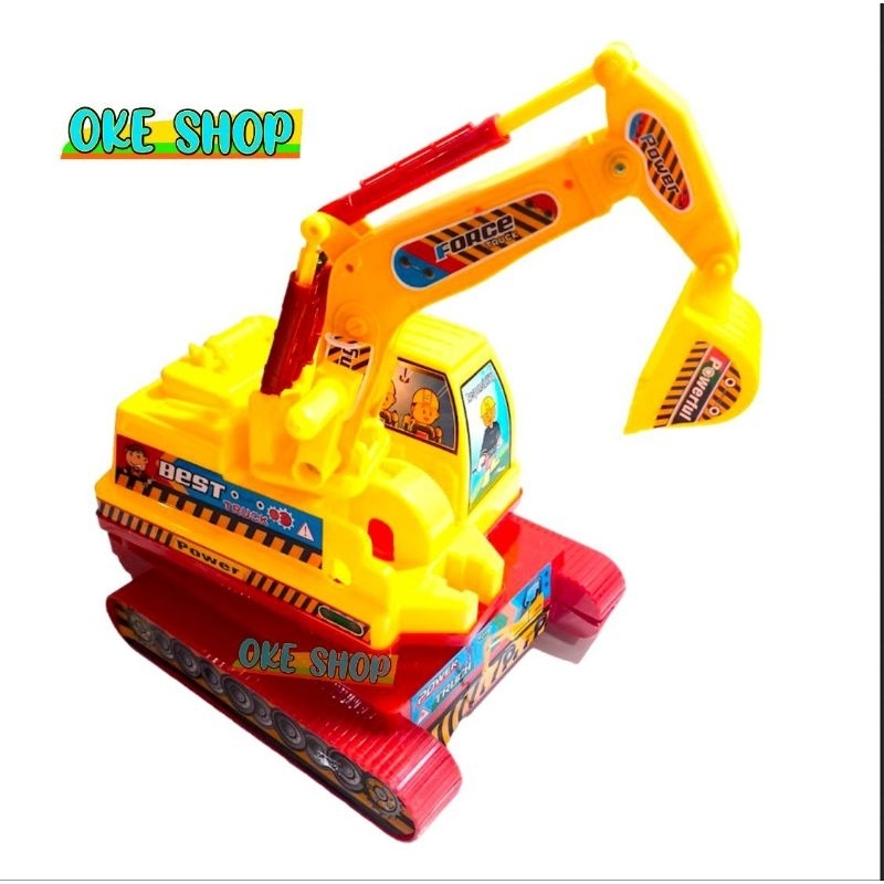 Mainan mobil Beko / bego exavator ukuran Besar