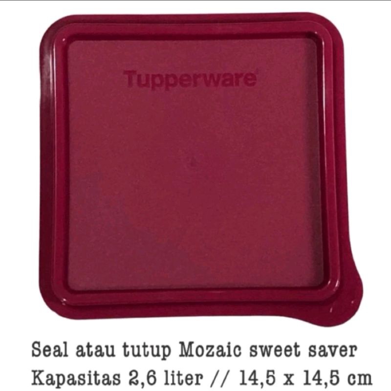 tutup sweet saver tupperware