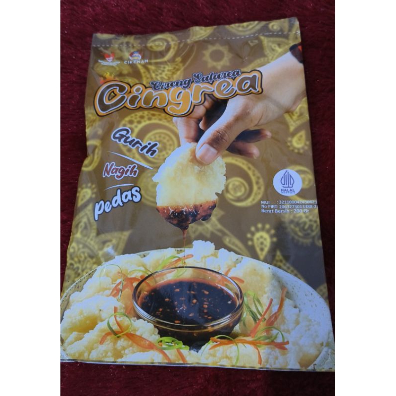 

Cireng salarea bumbu rujak krispy