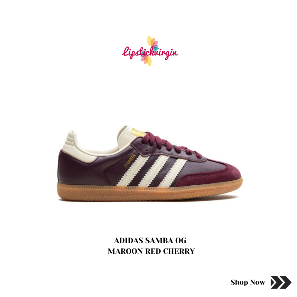Adidas Samba OG Maroon Red