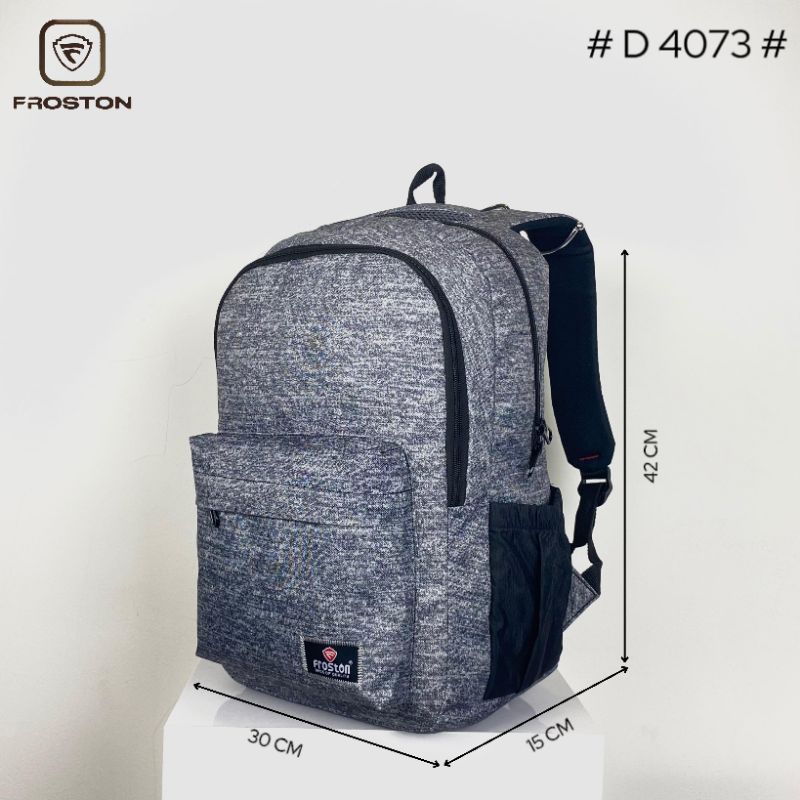 TAS RANSEL SEKOLAH PRIA/WANITA KUALITAS BAGUS MURAH FROSTON A-4073