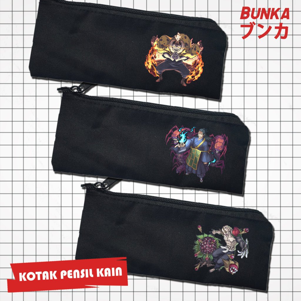 

Pouch Tempat Pensil Anime Jujutsu Kaisen Villain Murah Bahan Souvenir Pernikahan Bisa Bayar Ditempat cod Gift Anniversary Couple