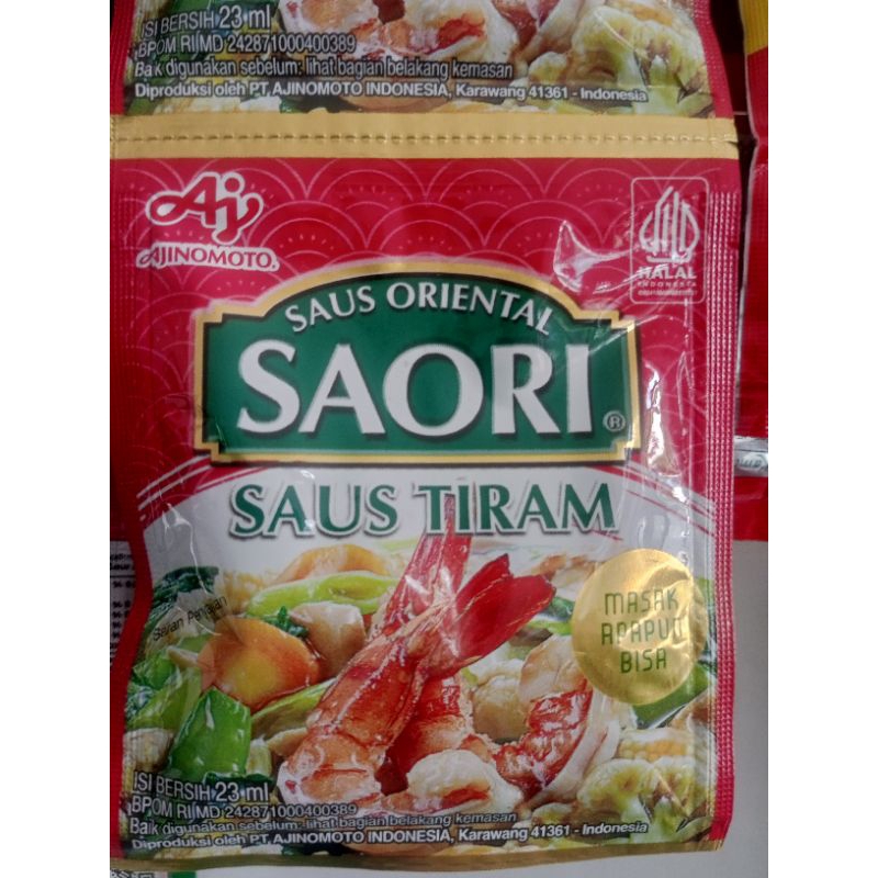 saori saus tiram sachet