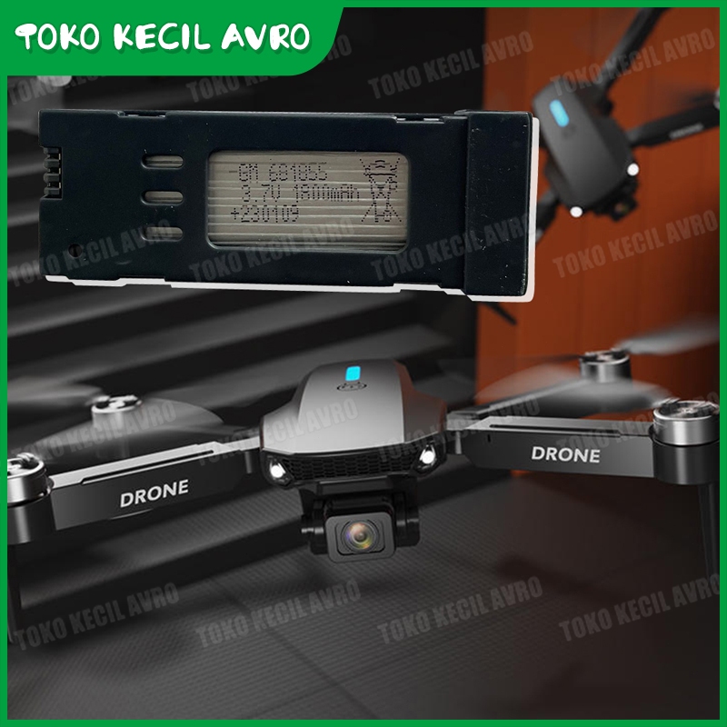 Baterai Drone 3.7V Kapasitas Besar E68/E88/E99/P8/P9/KY202 UAV Lithium Battery Multi -Style 4 -Xis P