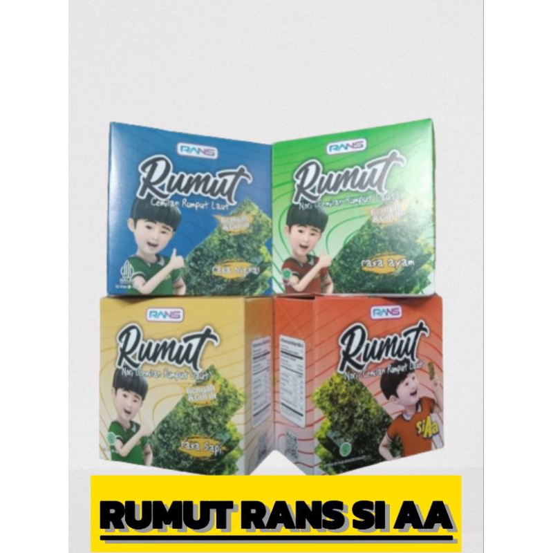 

RUMPUT LAUT RANS// NORI RUMPUT LAUT SI AA