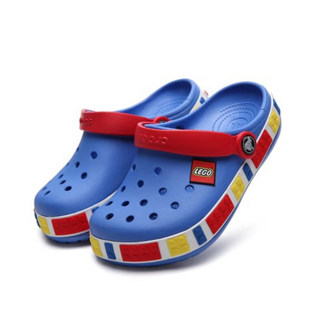 [COD] Crocs Original Sandal Anak Ori Crocs Lego Kids Biru - CM