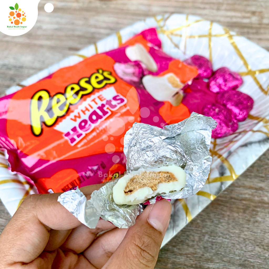 

Reese's White Creme Peanut Butter Hearts Chocolate [ @271 Gram ]