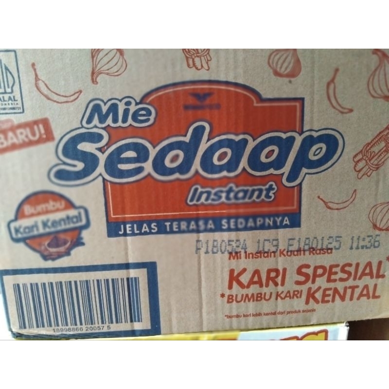 

PROMO MUERAH MIE SPESIAL KARI KENTAL MIE SEDAP 1 DUS