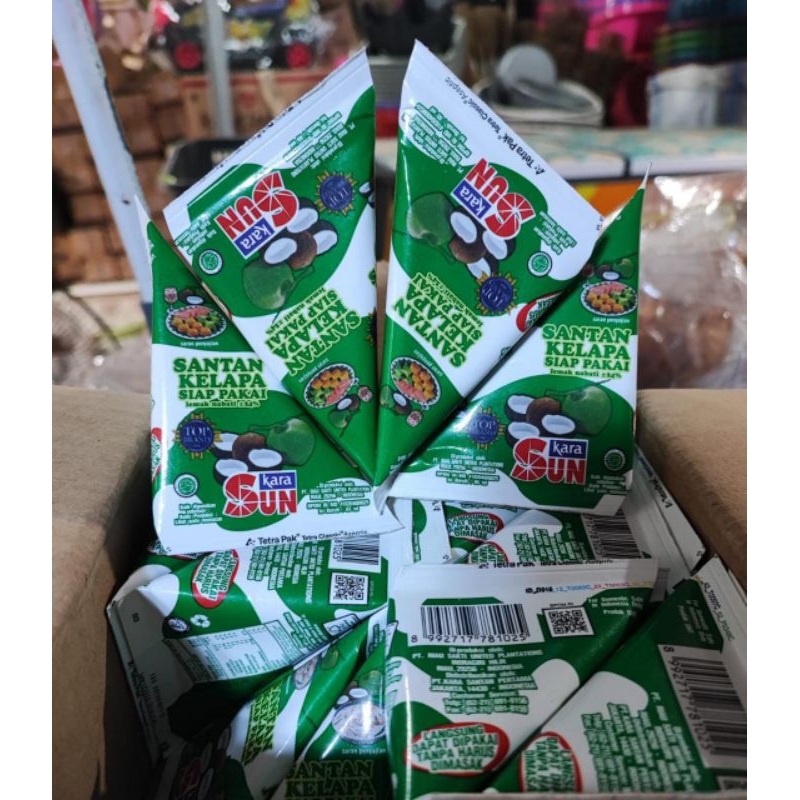 

5Pcs - Santan kelapa sun kara 65ml cair kerucut siap pakai