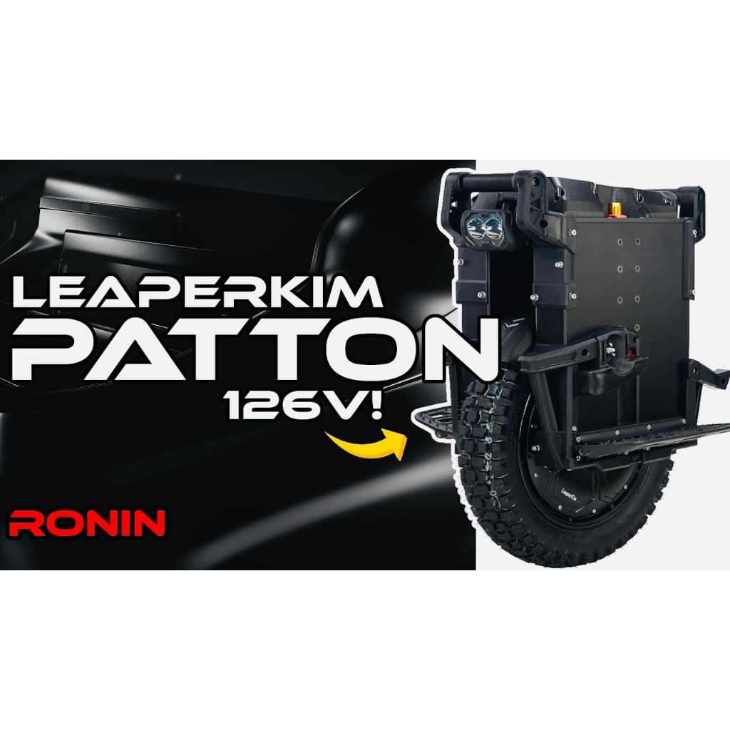 LeaperKim Veteran Patton Black Single Wheel Electric Unicycle
