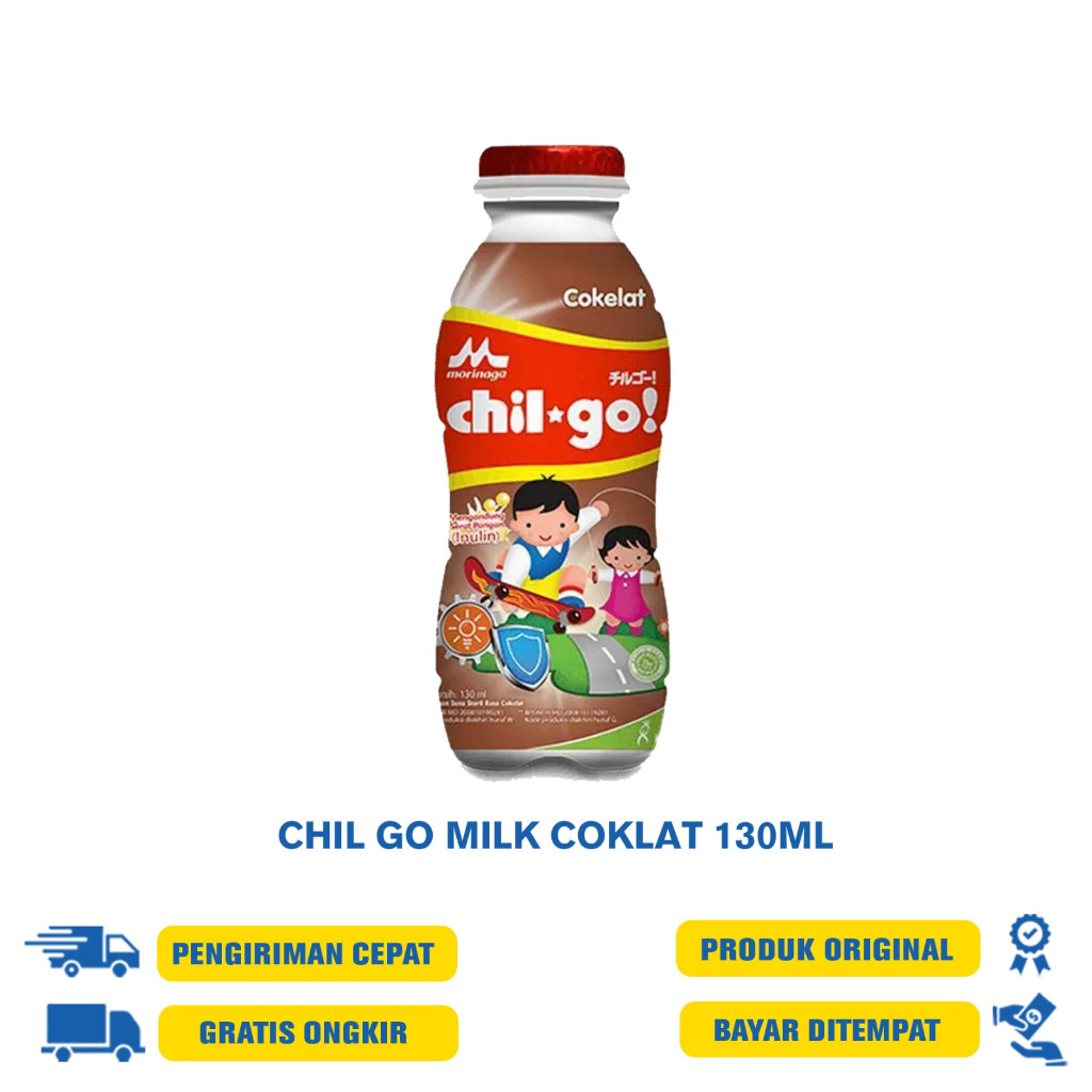 

CHIL GO SUSU UHT/COKLAT/STRAWBERRY/VANILLA/BANANA/MELON MADU/ ALL VARIANT/130ML/140 ML