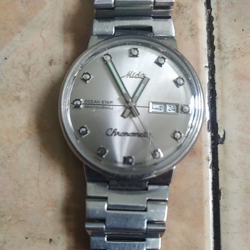 jam tangan mido ocean star bekas