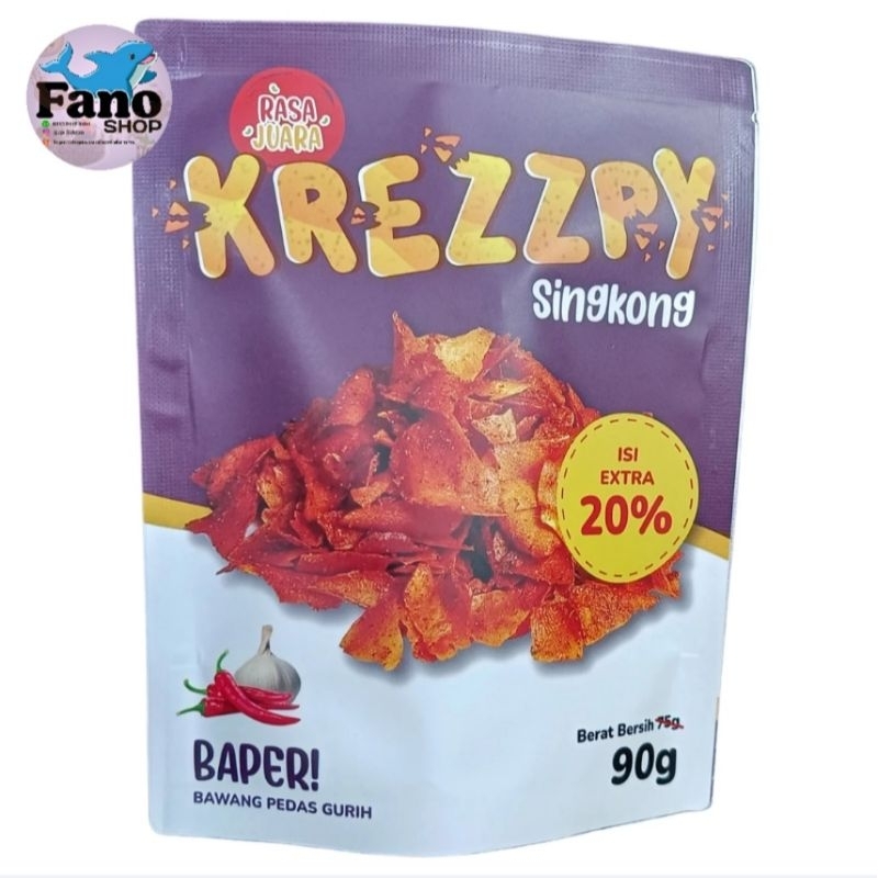 

Rasa Juara !! Krezzpy Singkong Baper 90 Gram