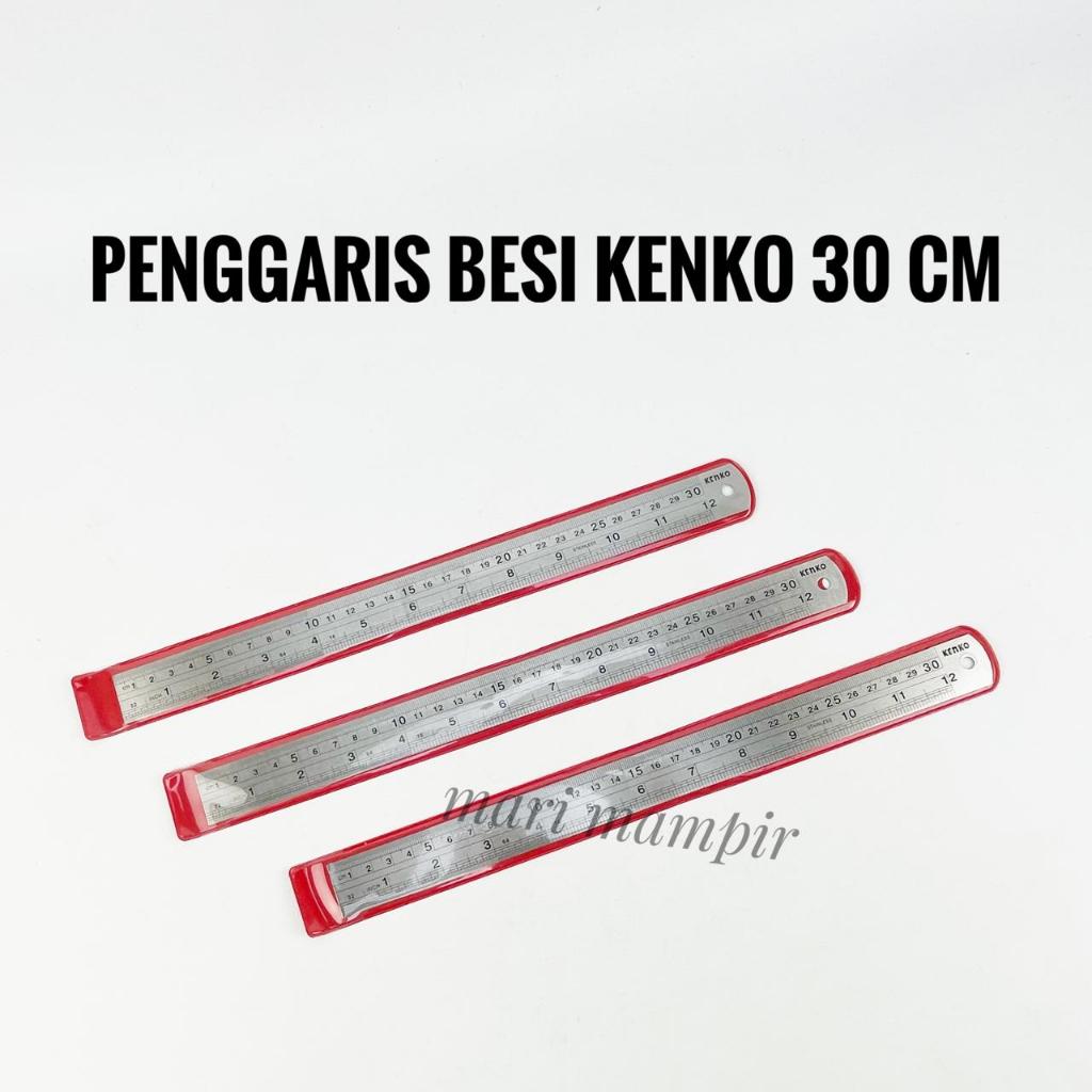 

PENGGARIS BESI / ROL BESI / STAINLESS RULER KENKO 30 CM