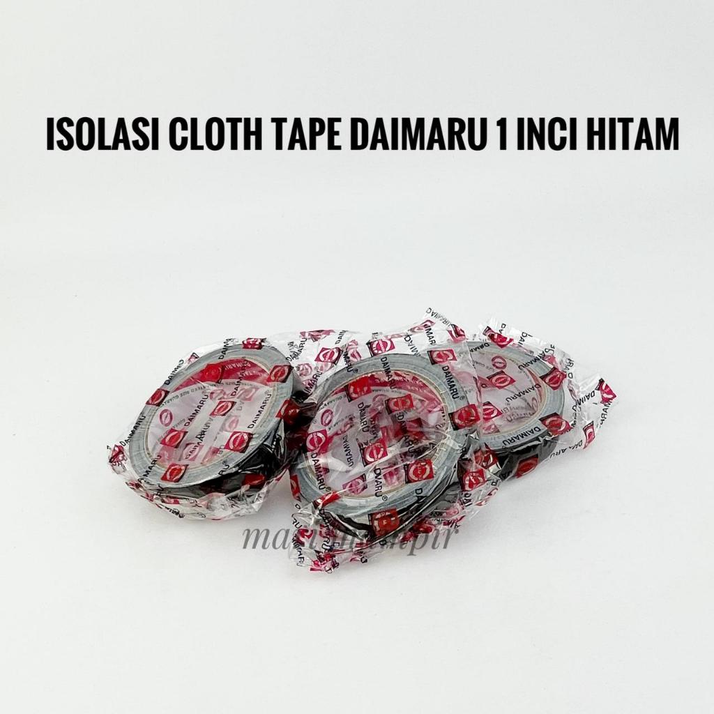 ISOLASI / LAKBAN KAIN / CLOTH TAPE DAIMARU 1 INCI