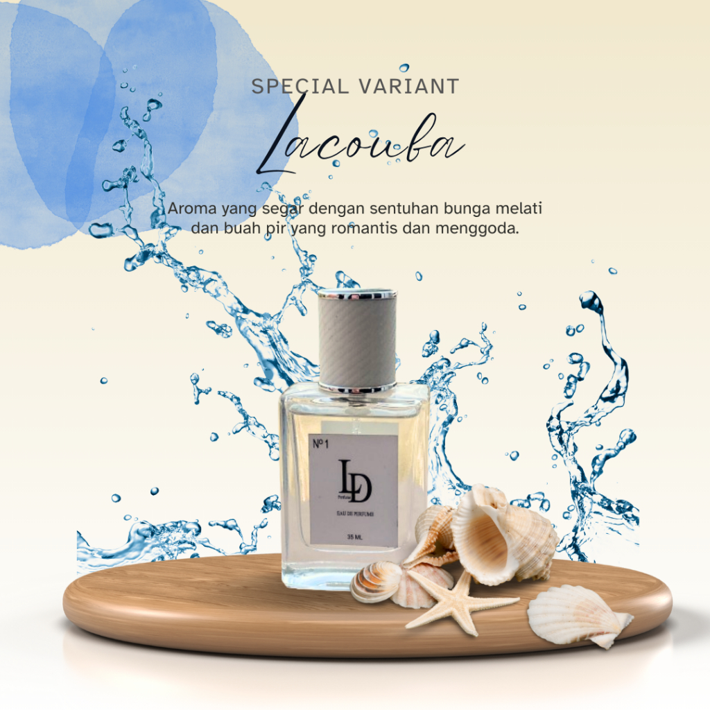 Parfum Premium LD Perfume 07 Lacouba Inspired Perfume 35ml | Parfum Wanita Awet Seharian