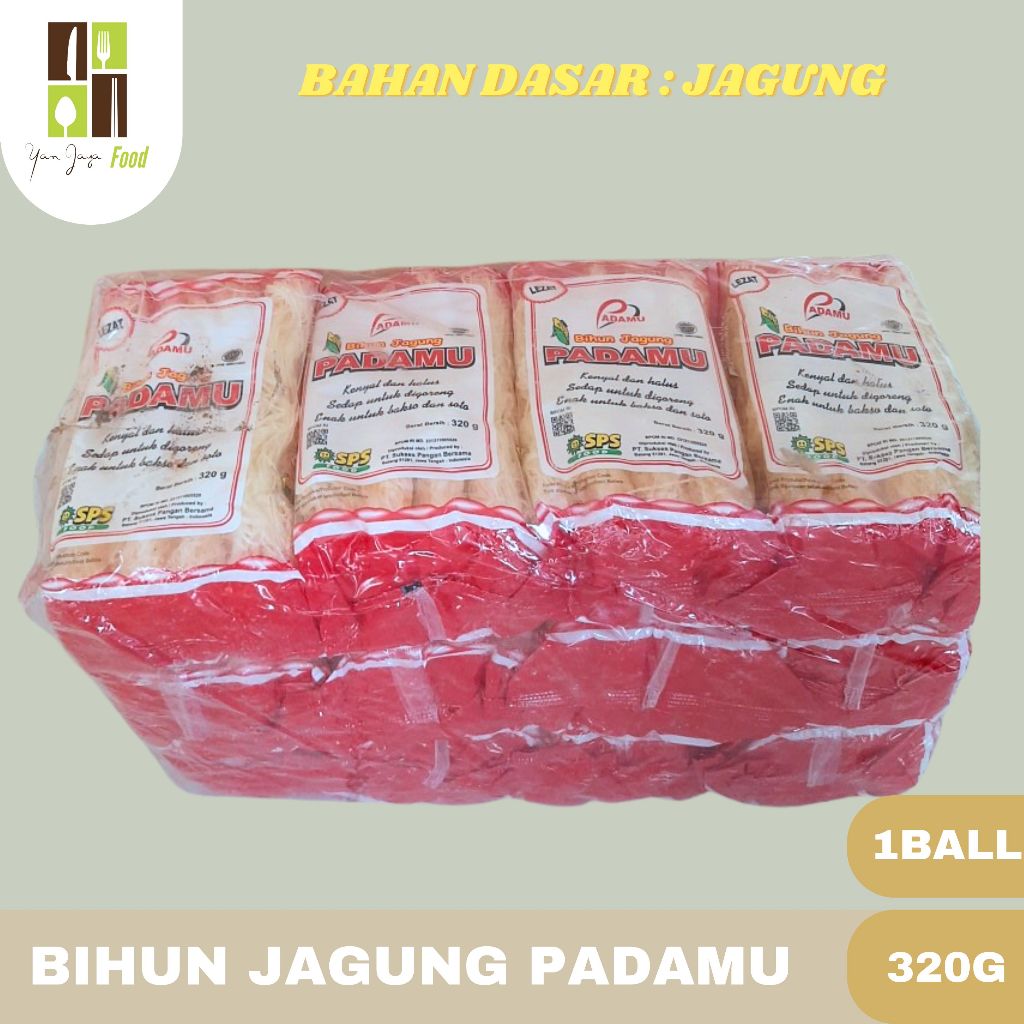 

Padamu Bihun Jagung / Mie Bihun Jagung Kemasan 160GR / 320GR 1 BALL