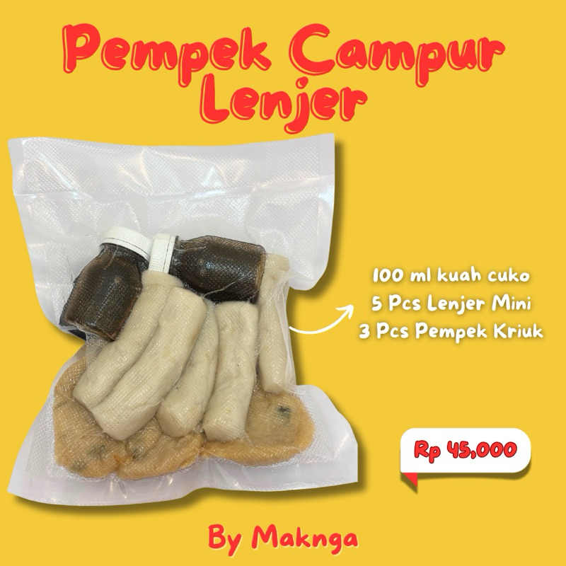 

Pempek Campur 2 (Pempek Ikan Tenggiri)