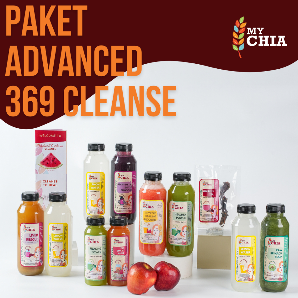 

Paket Advanced 369 Cleanse Medical Medium Smoothie Detox Juice Jus Cleanse to Heal