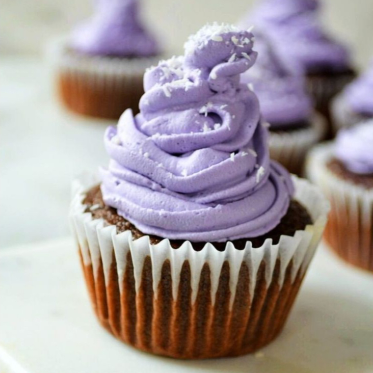 Whipped Cream Bubuk Rasa Taro 250gr Whip Cream Topping Minuman Kue Whipped Cream Wippy Cream