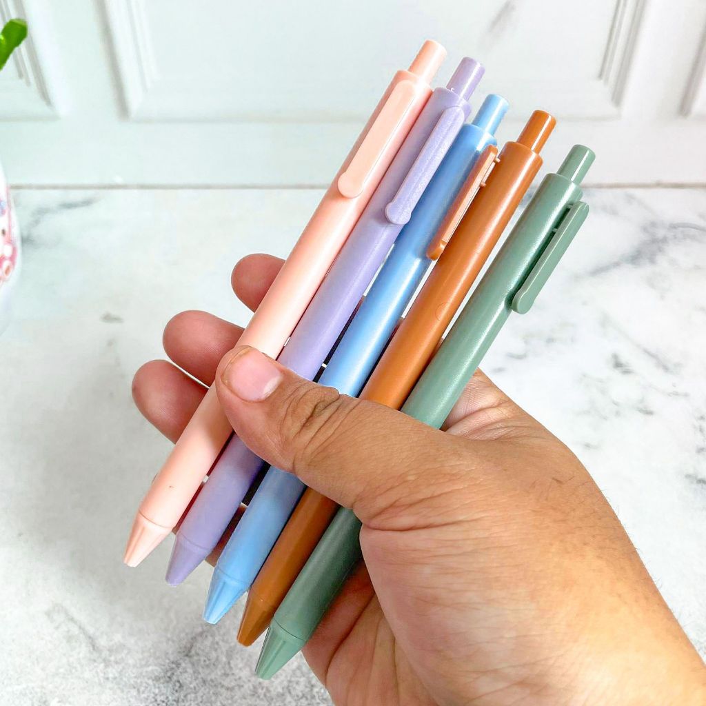 

Pulpen Cetekan Macaron Warna Pastel / V2 PC-1223