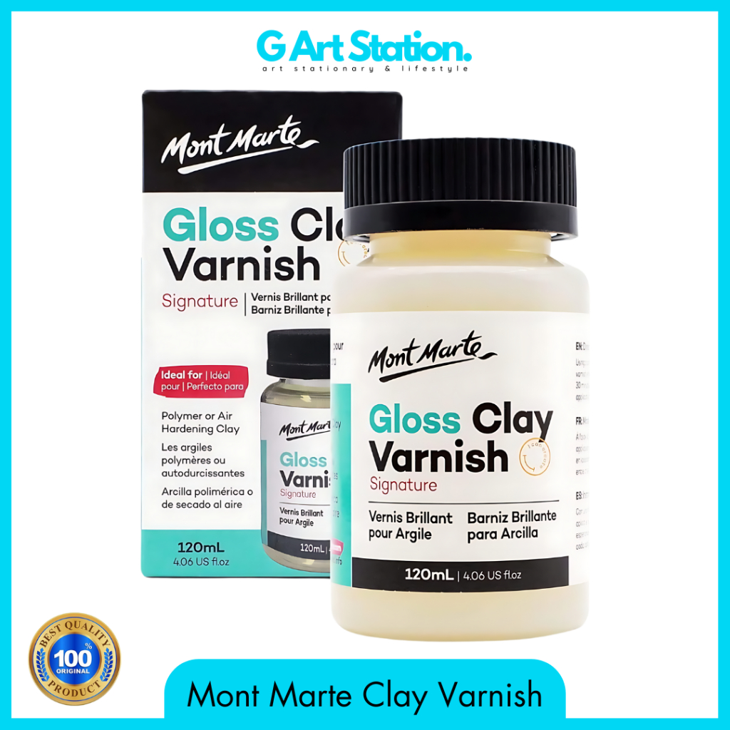 

MONT MARTE Clay Varnish Gloss / Varnish Clay - 120ML