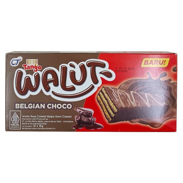 

Tango Walut Belgian Choco isi 12 Pcs