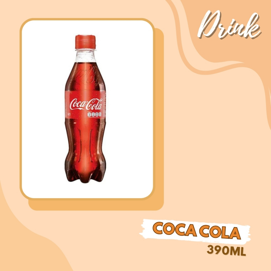 

DRINK | MINUMAN BOTOL | SOFT DRINK | COCA-COLA ORIGINAL | COCA COLA 390