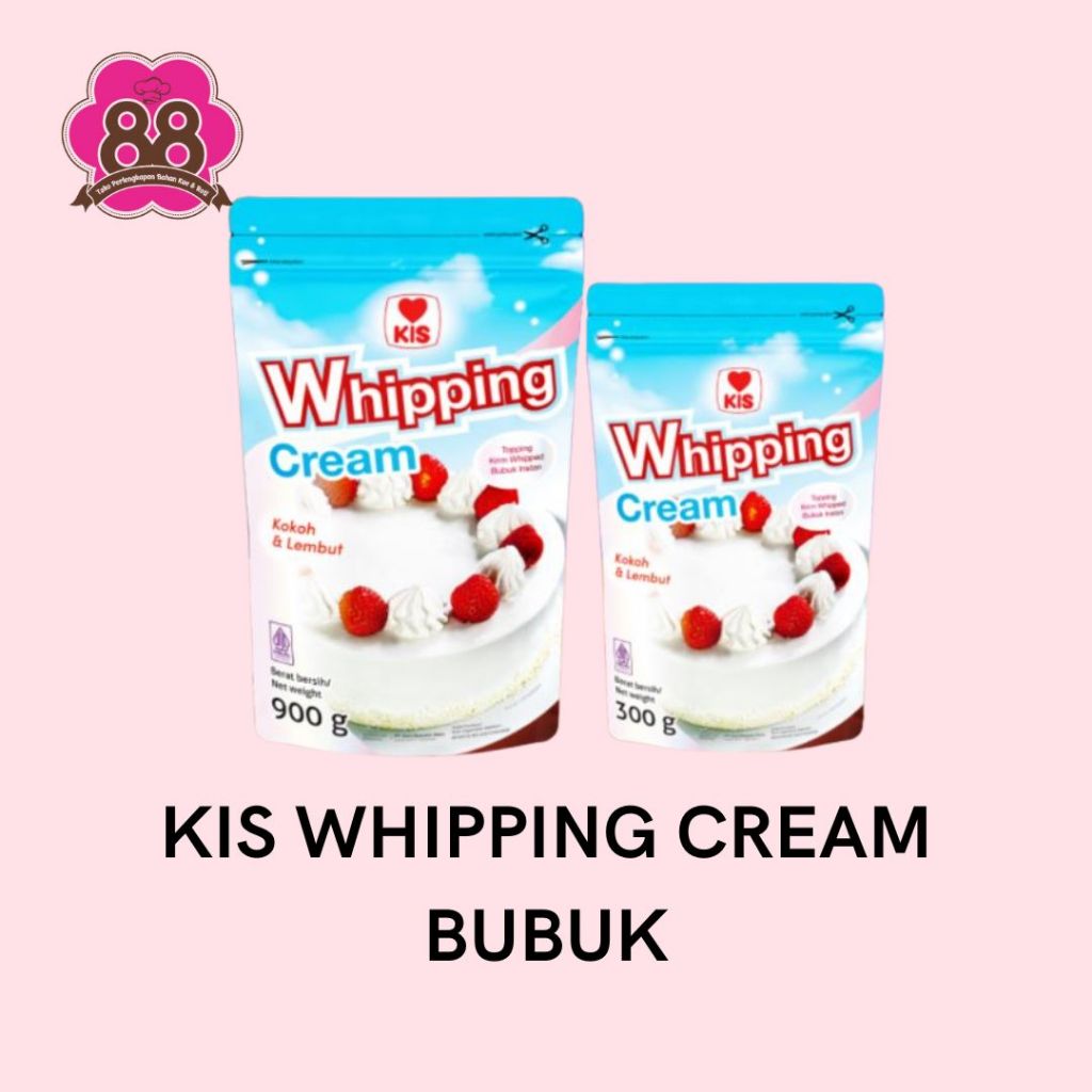 

WHIPPY CREAM BUBUK KISS 300gr